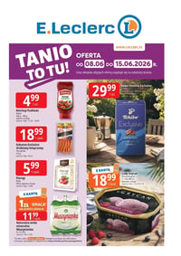 Gazetka E.Leclerc – 08.06.2026 – 15.06.2026