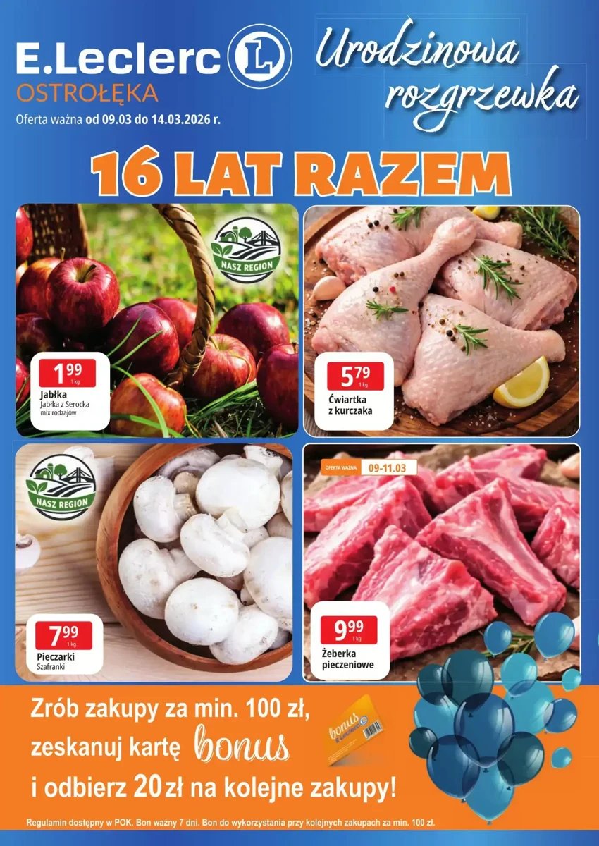 Strona 1 z gazetki E.Leclerc