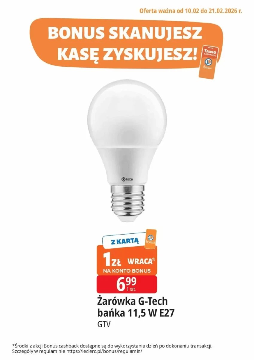 Strona 1 z gazetki E.Leclerc