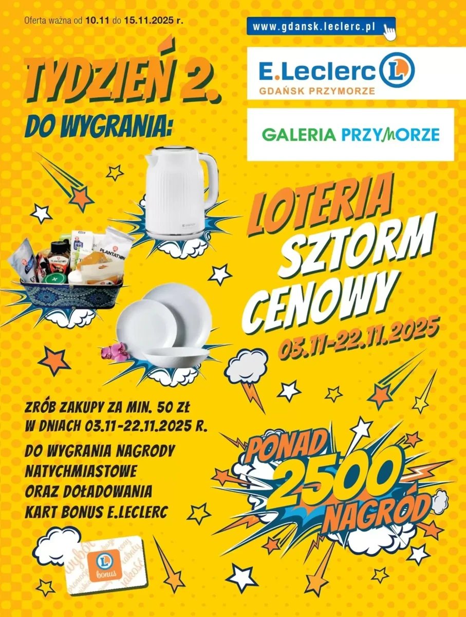 Strona 1 z gazetki E.Leclerc