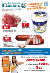 Gazetka E.Leclerc – 10.11.2025 – 15.11.2025