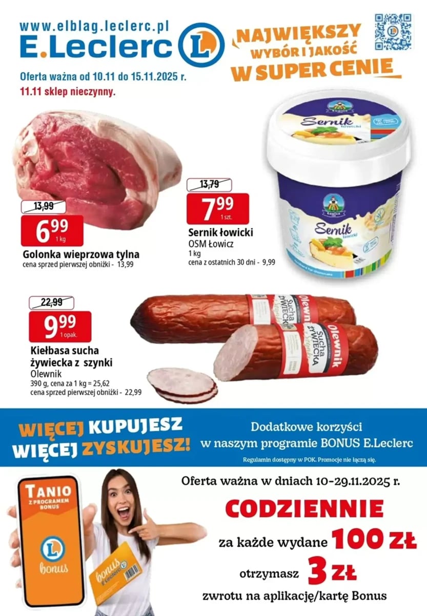 Strona 1 z gazetki E.Leclerc