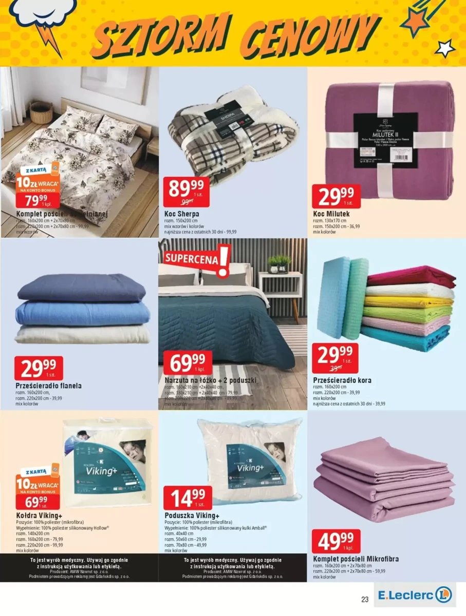 Strona 23 z gazetki E.Leclerc
