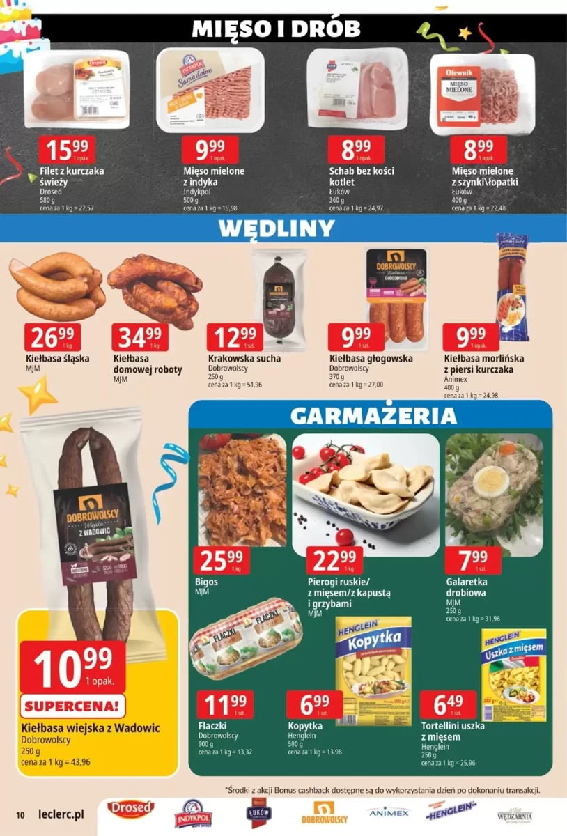 Strona 10 z gazetki E.Leclerc