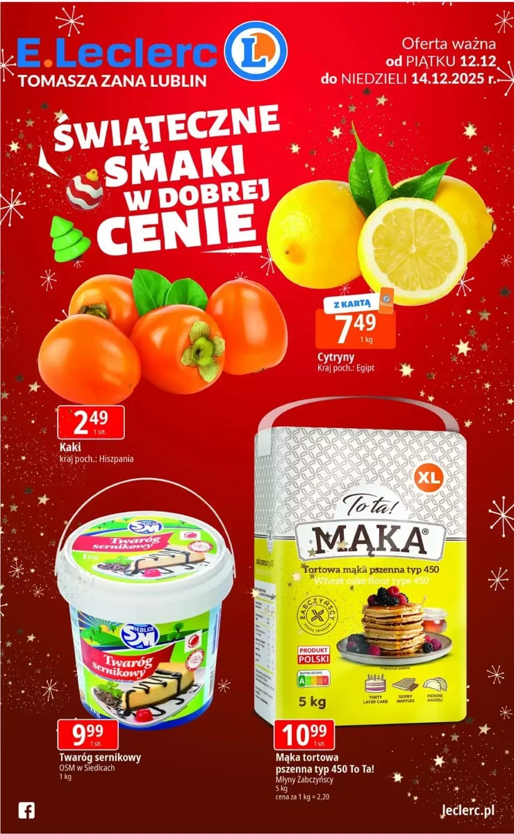 Strona 1 z gazetki E.Leclerc