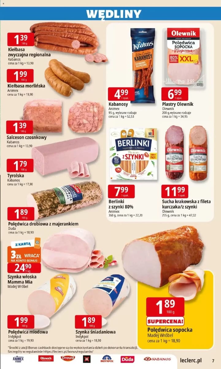 Strona 7 z gazetki E.Leclerc