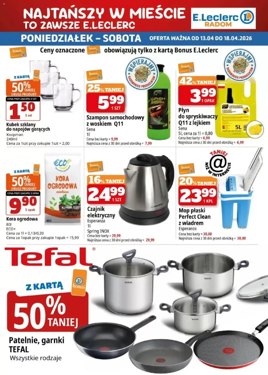Strona 1 z gazetki E.Leclerc