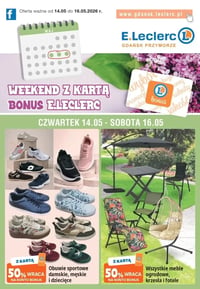 Gazetka E.Leclerc – 14.05.2026 – 16.05.2026