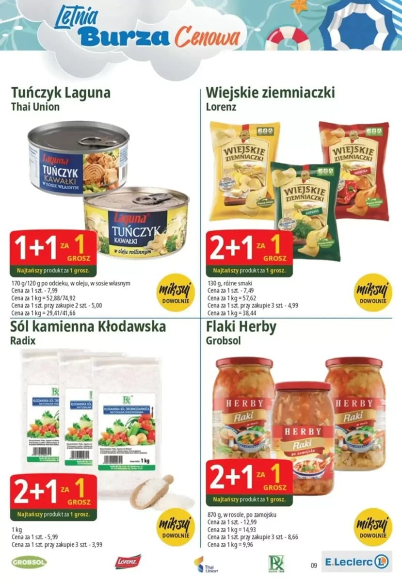 Strona 9 z gazetki E.Leclerc