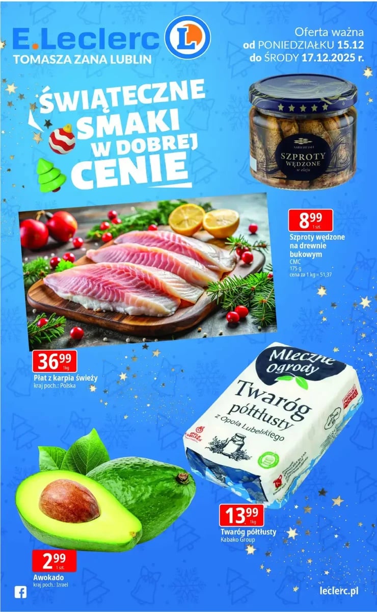 Strona 1 z gazetki E.Leclerc
