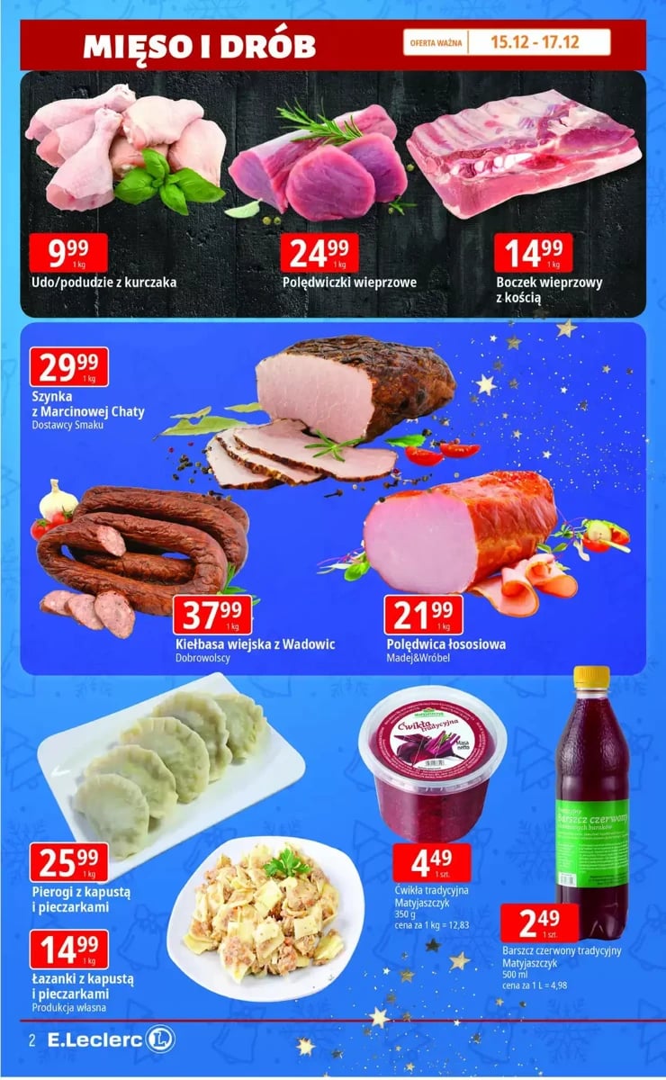 Strona 2 z gazetki E.Leclerc