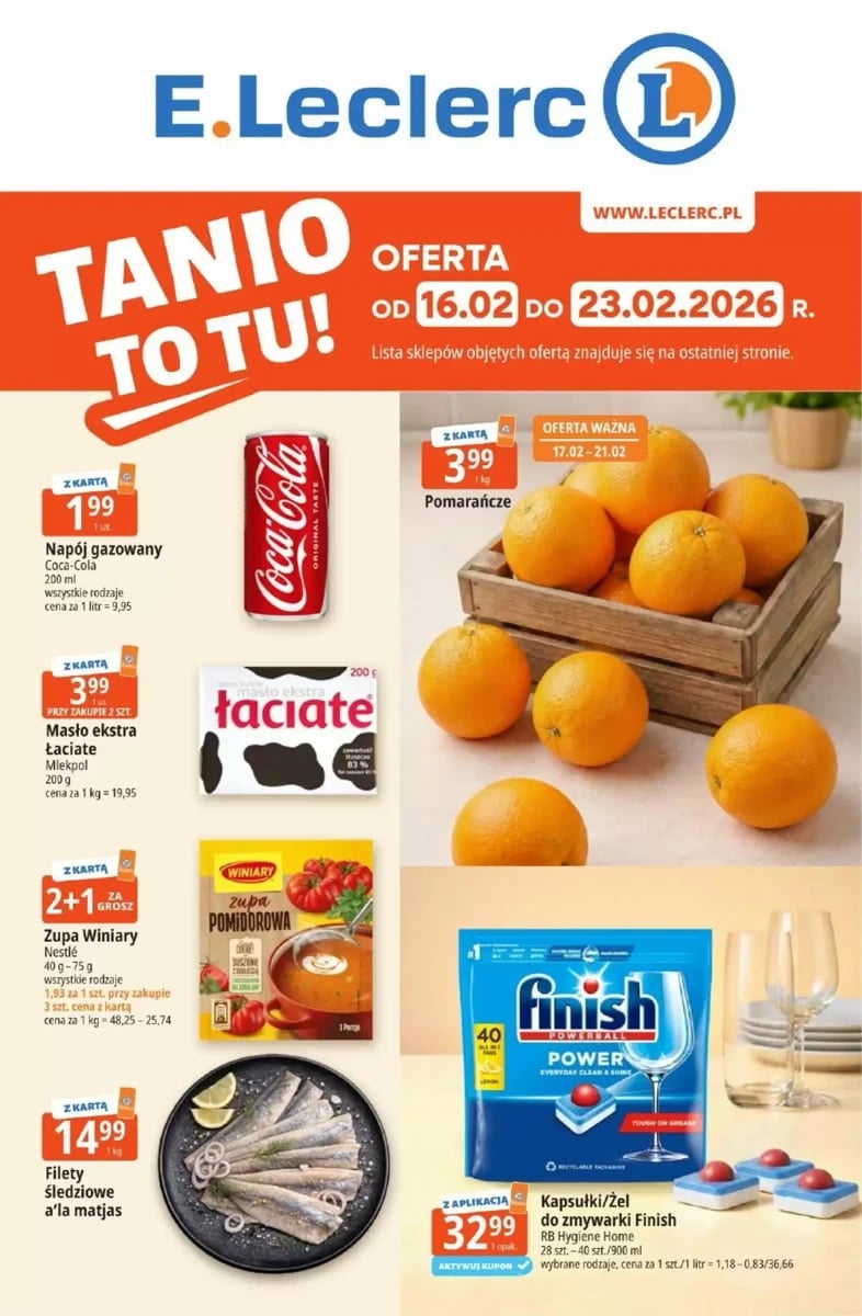 Strona 1 z gazetki E.Leclerc