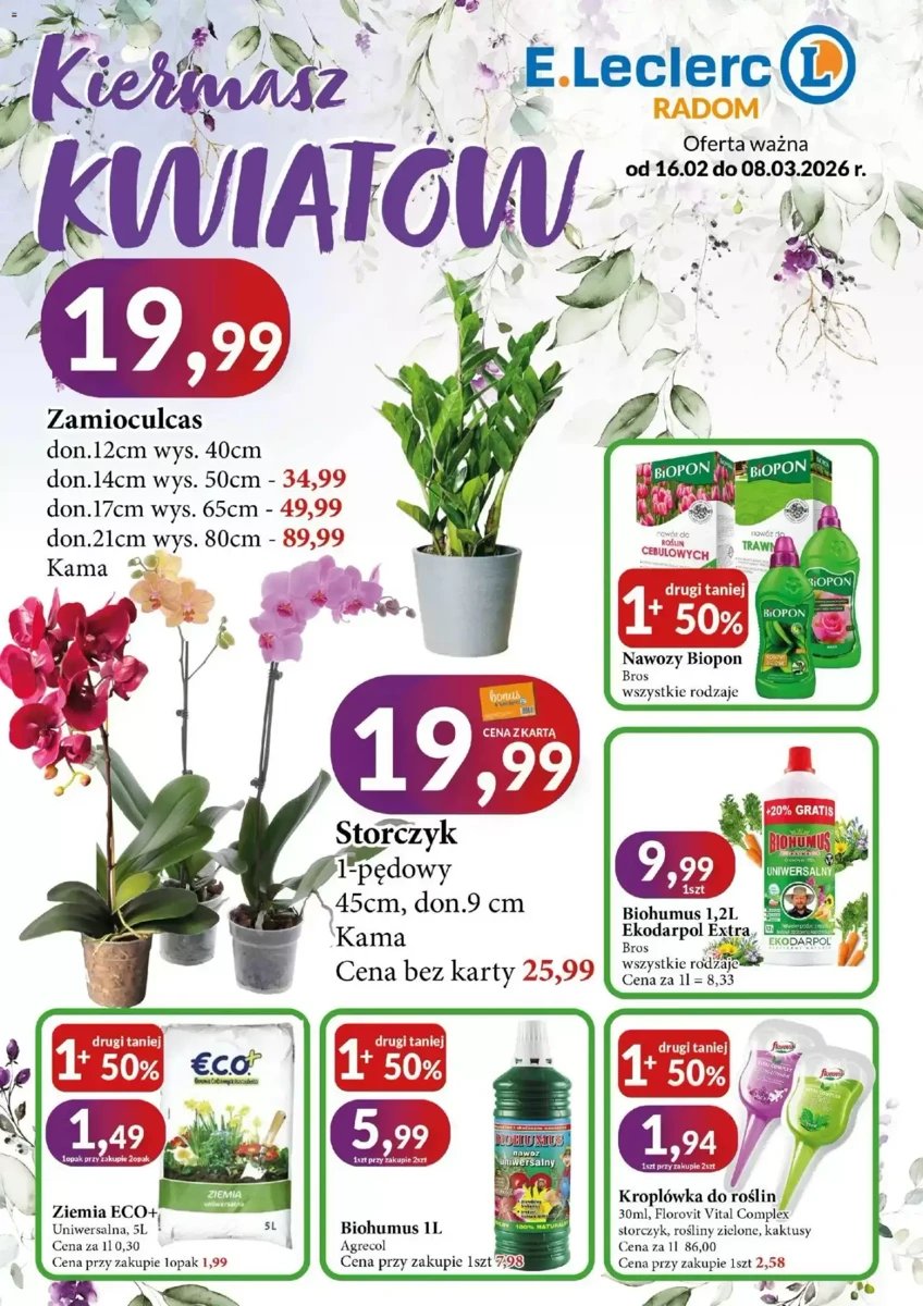 Strona 1 z gazetki E.Leclerc
