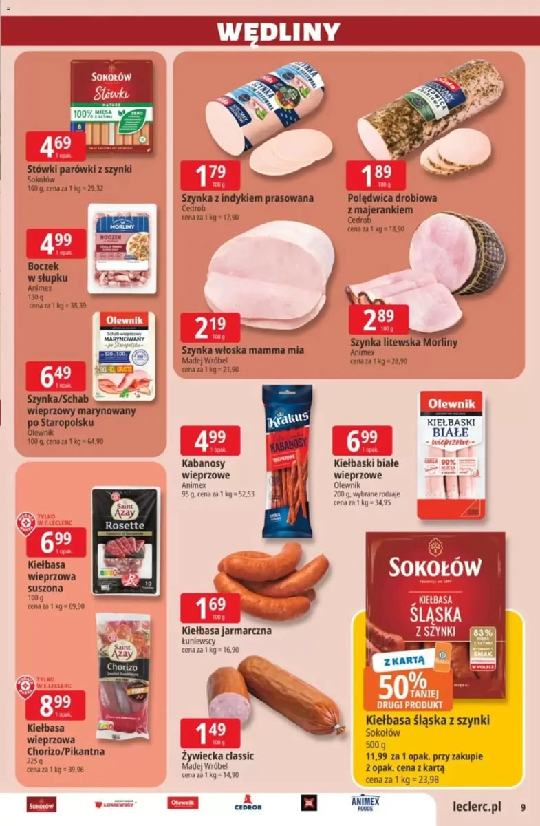 Strona 9 z gazetki E.Leclerc
