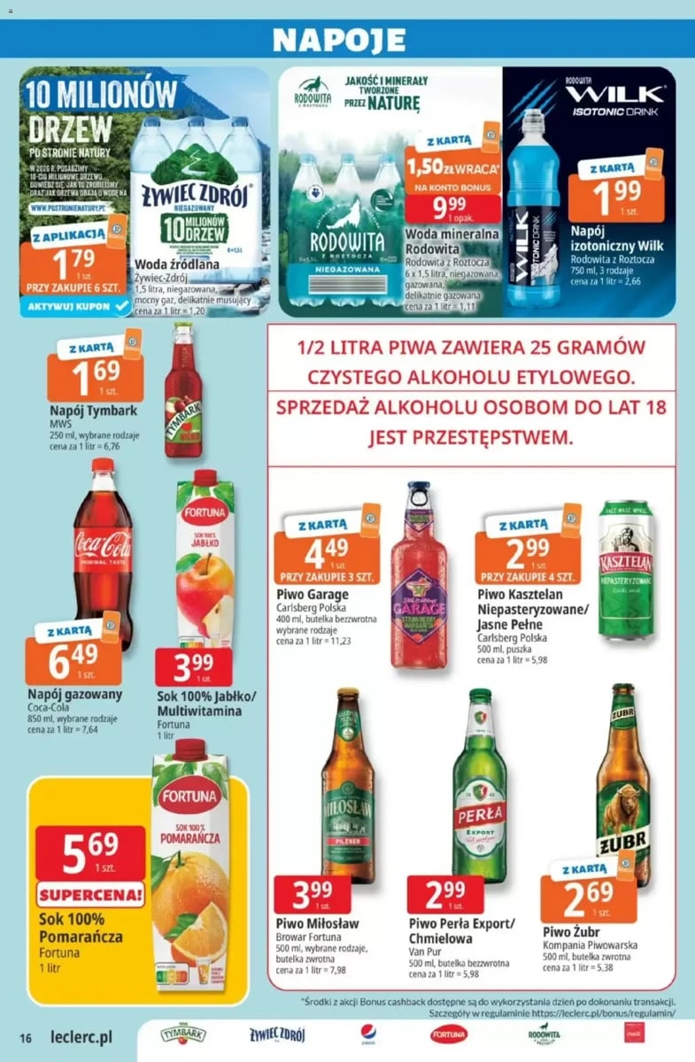 Strona 16 z gazetki E.Leclerc