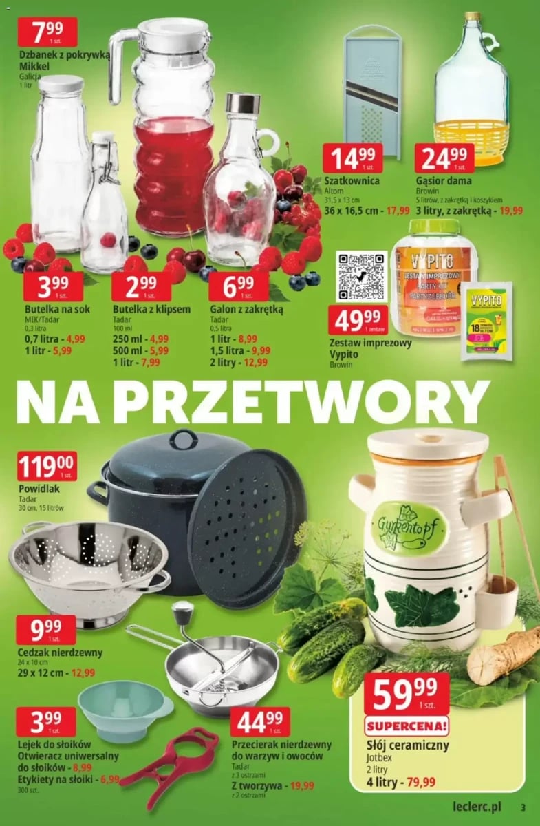 Strona 3 z gazetki E.Leclerc