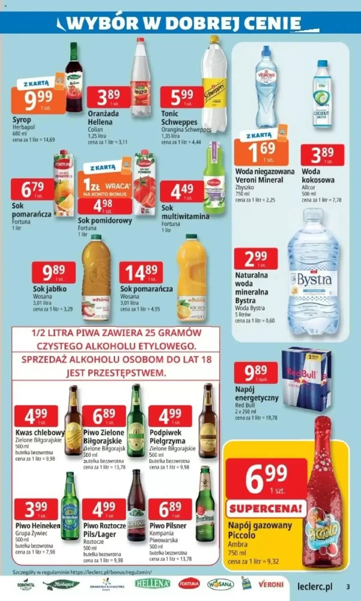 Strona 3 z gazetki E.Leclerc
