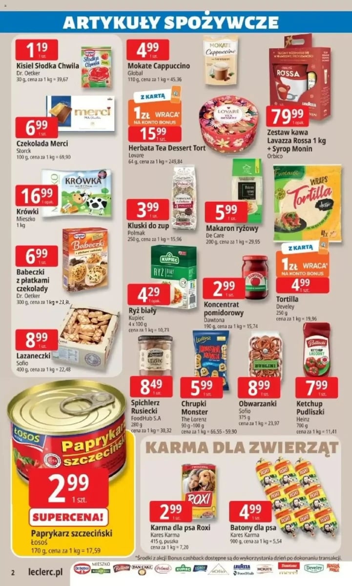 Strona 2 z gazetki E.Leclerc