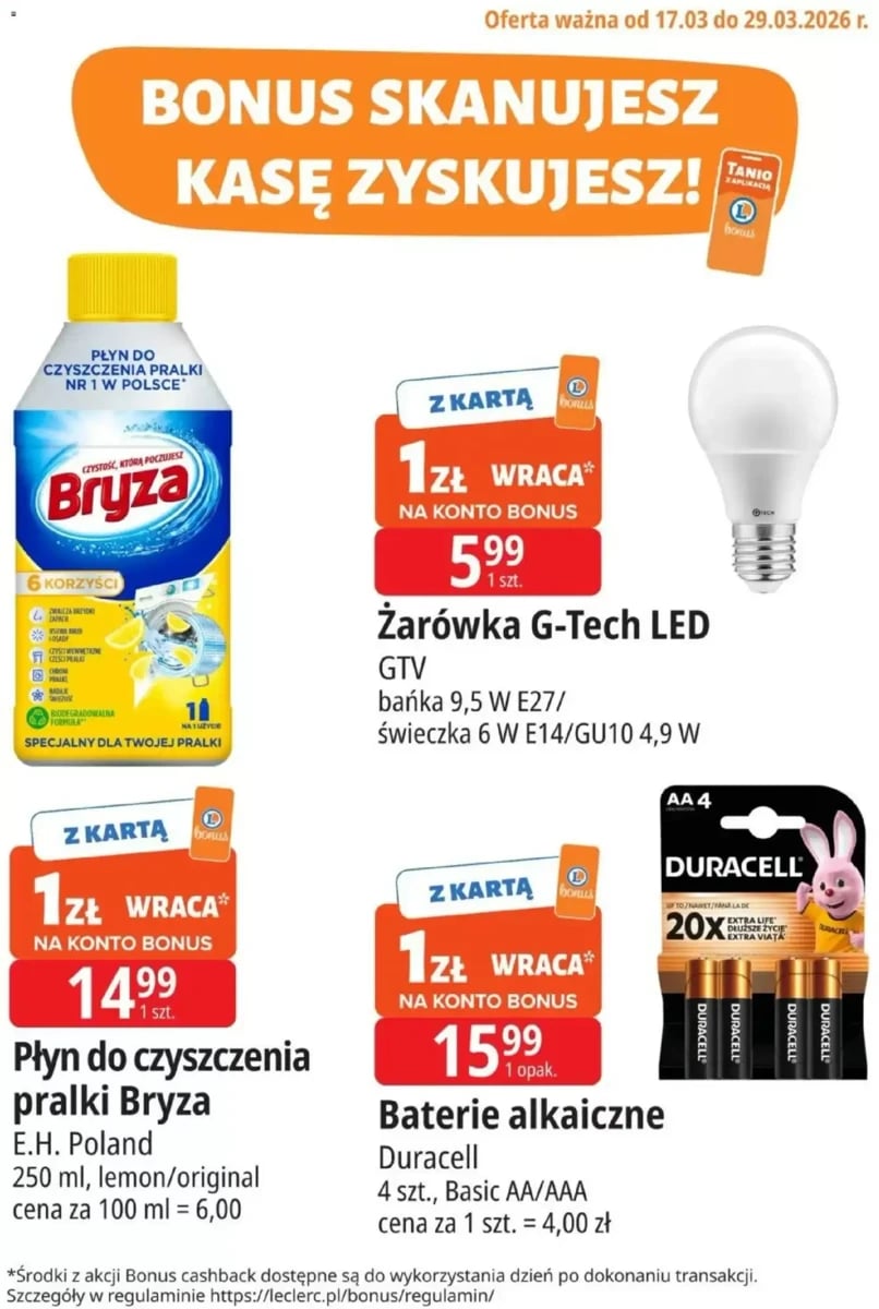 Strona 1 z gazetki E.Leclerc