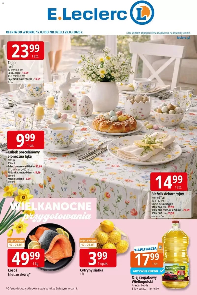 Strona 1 z gazetki E.Leclerc