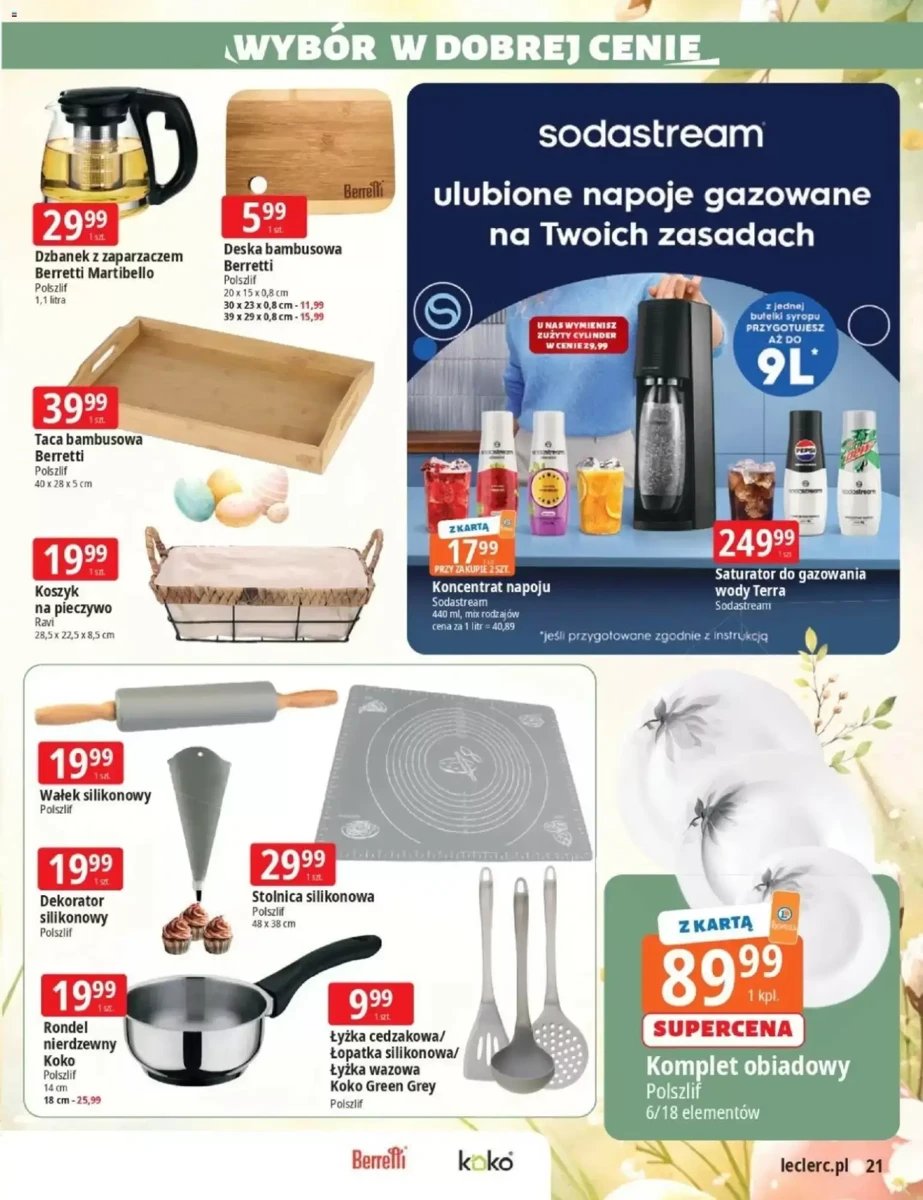 Strona 21 z gazetki E.Leclerc