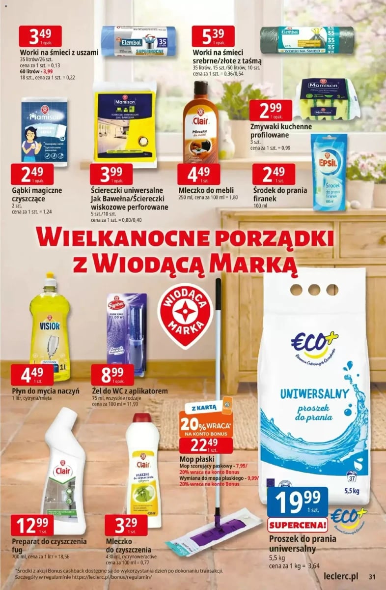 Strona 31 z gazetki E.Leclerc