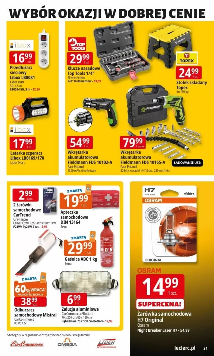 Strona 31 z gazetki E.Leclerc