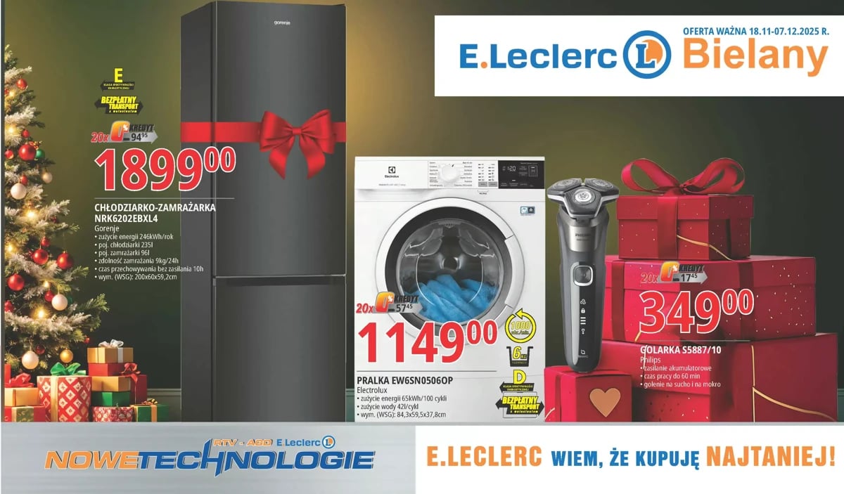 Strona 1 z gazetki E.Leclerc