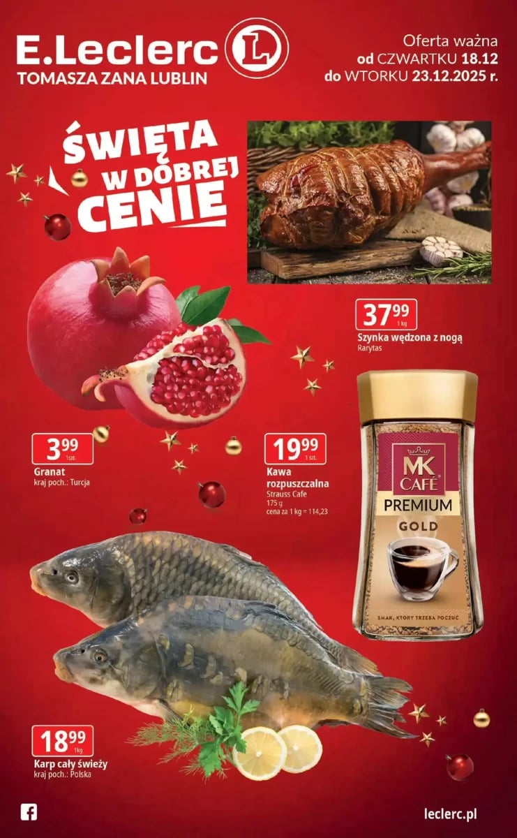 Strona 1 z gazetki E.Leclerc