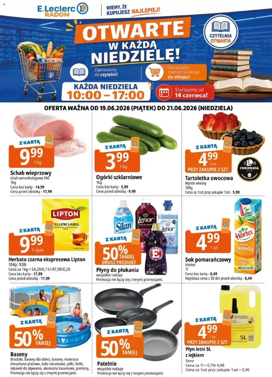 Strona 1 z gazetki E.Leclerc