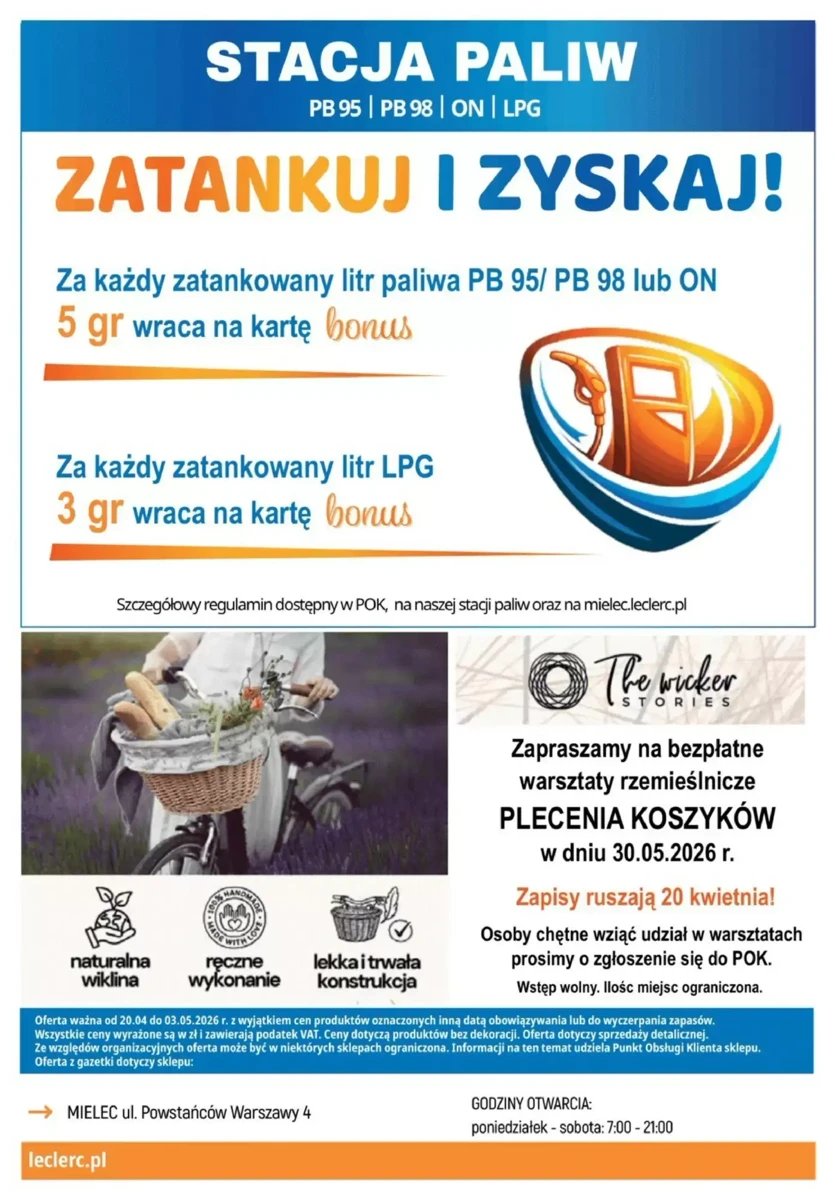 Strona 20 z gazetki E.Leclerc