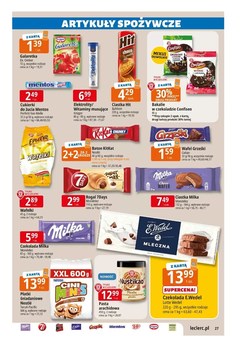 Strona 27 z gazetki E.Leclerc