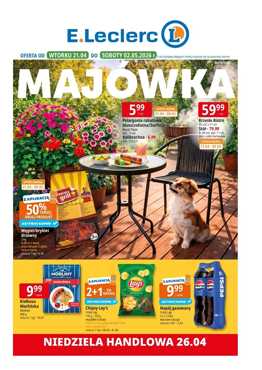 Strona 1 z gazetki E.Leclerc