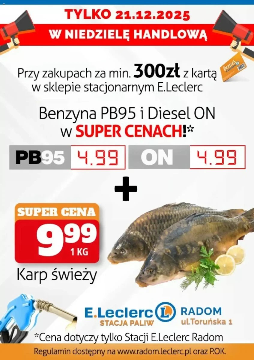 Strona 1 z gazetki E.Leclerc