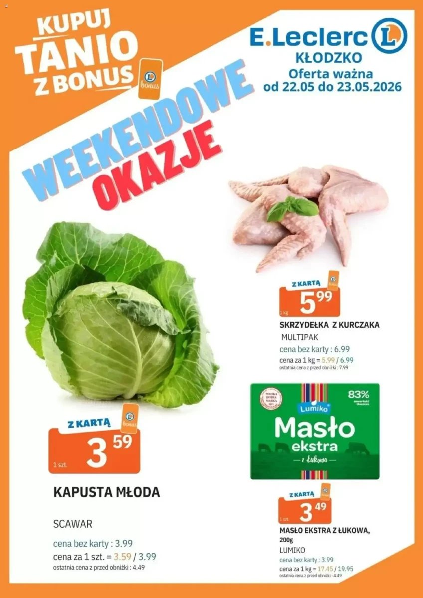 Strona 1 z gazetki E.Leclerc