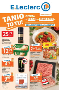Gazetka E.Leclerc – 22.06.2026 – 29.06.2026