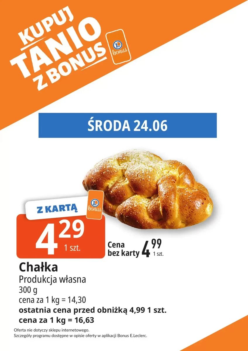 Strona 1 z gazetki E.Leclerc