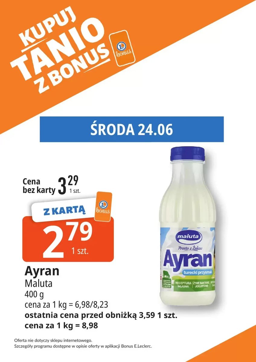 Strona 2 z gazetki E.Leclerc