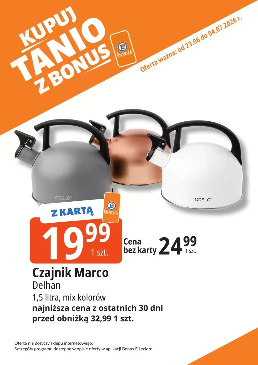 Strona 32 z gazetki E.Leclerc