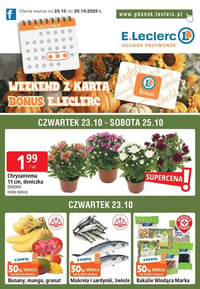 Gazetka E.Leclerc – 23.10.2025 – 25.10.2025