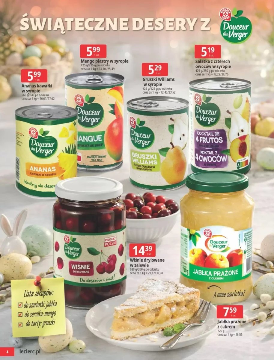 Strona 4 z gazetki E.Leclerc