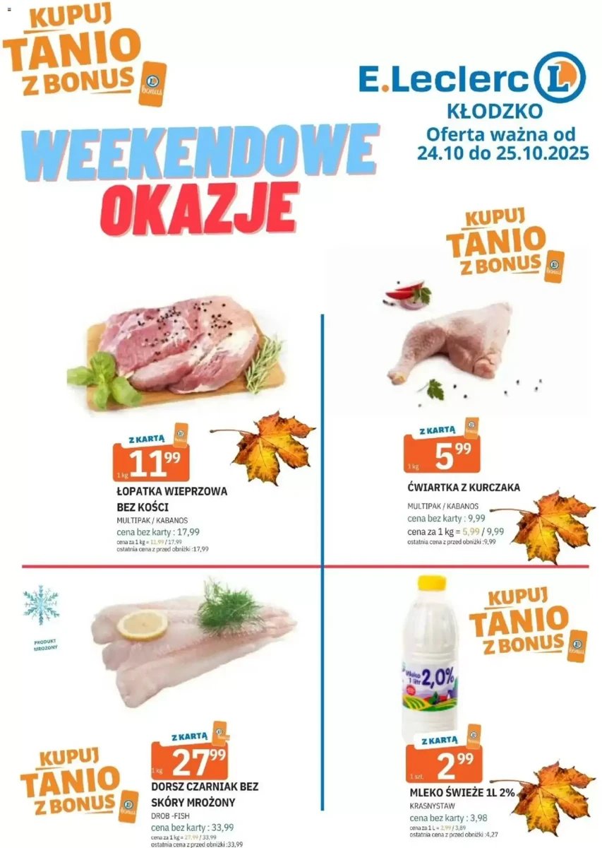 Strona 1 z gazetki E.Leclerc
