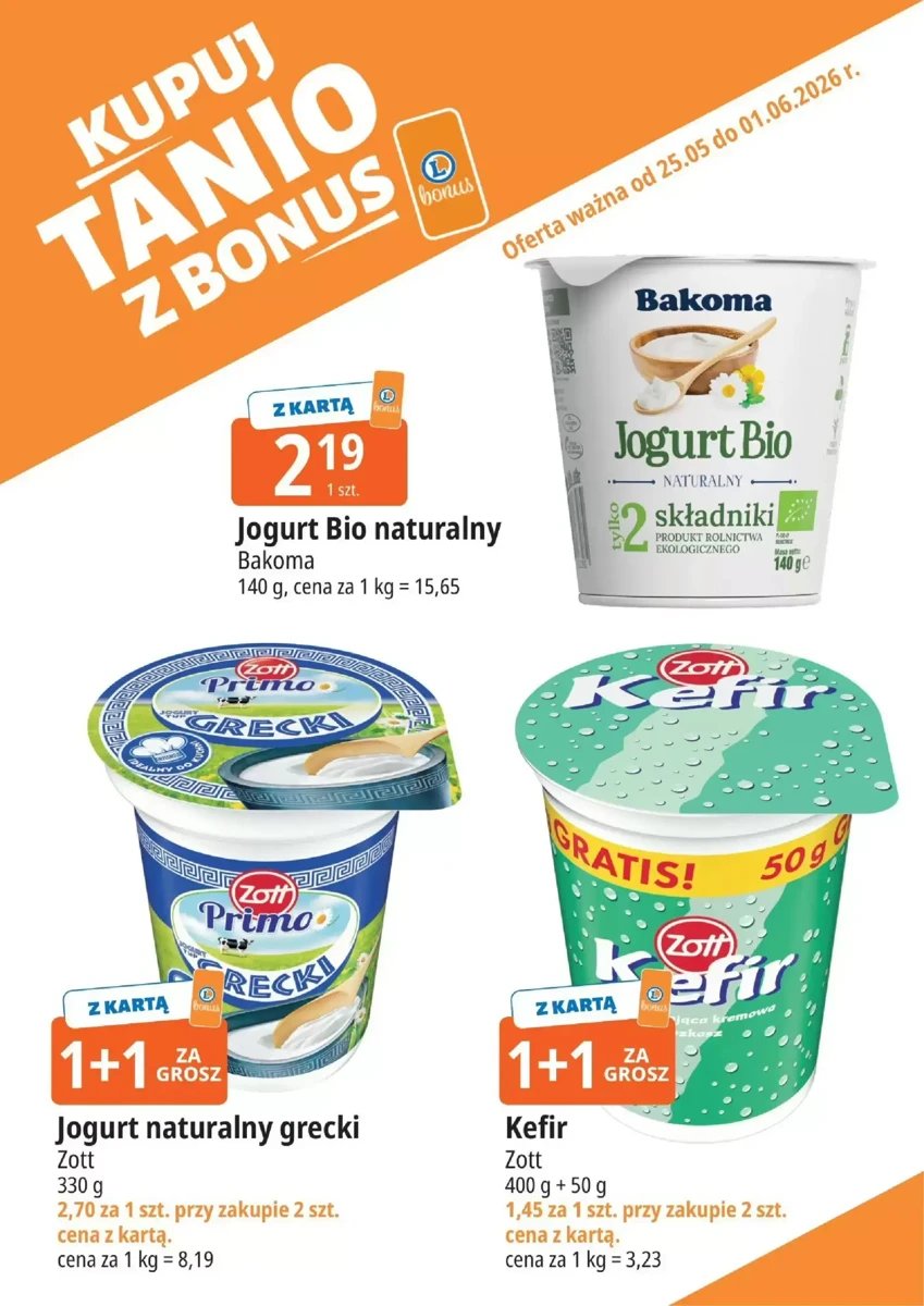 Strona 1 z gazetki E.Leclerc
