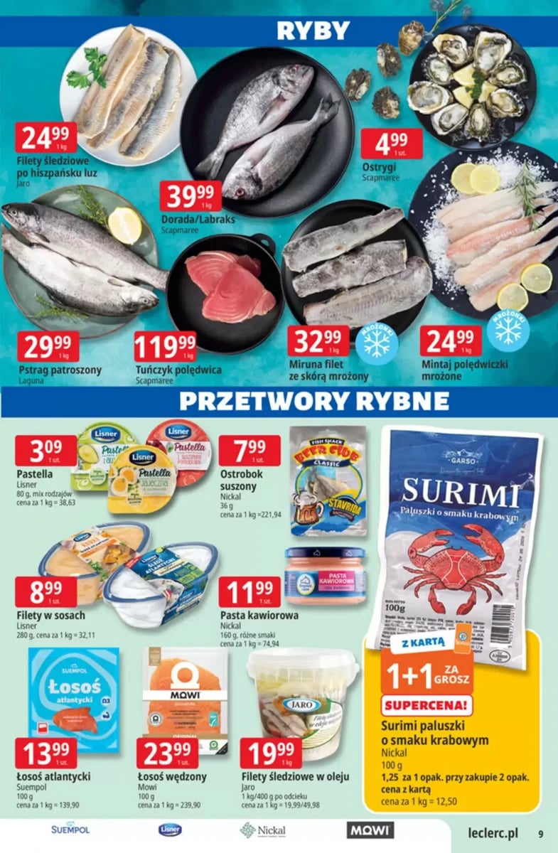 Strona 9 z gazetki E.Leclerc