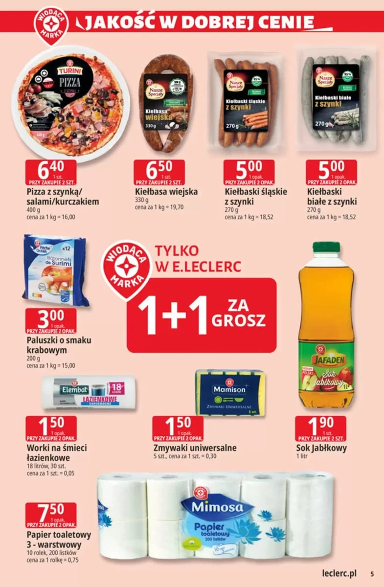 Strona 5 z gazetki E.Leclerc