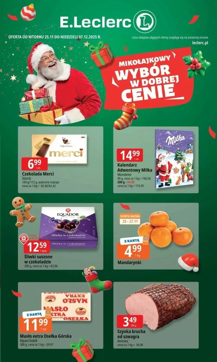 Strona 1 z gazetki E.Leclerc