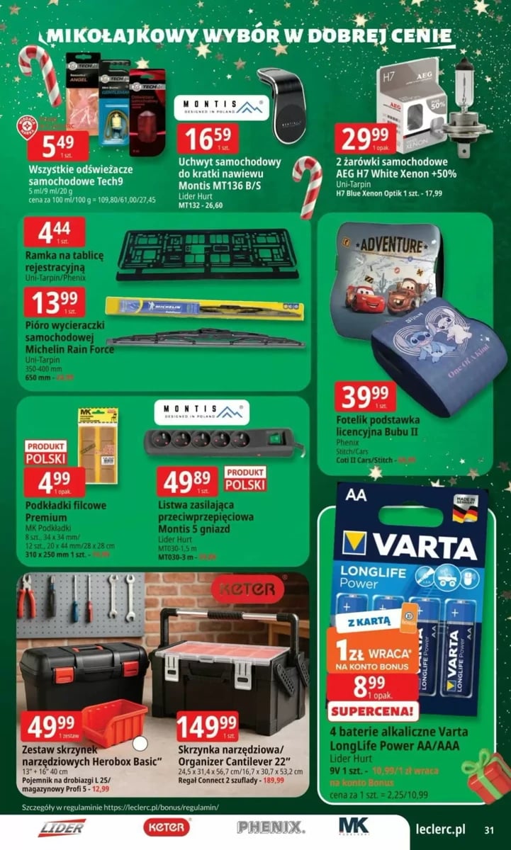 Strona 31 z gazetki E.Leclerc
