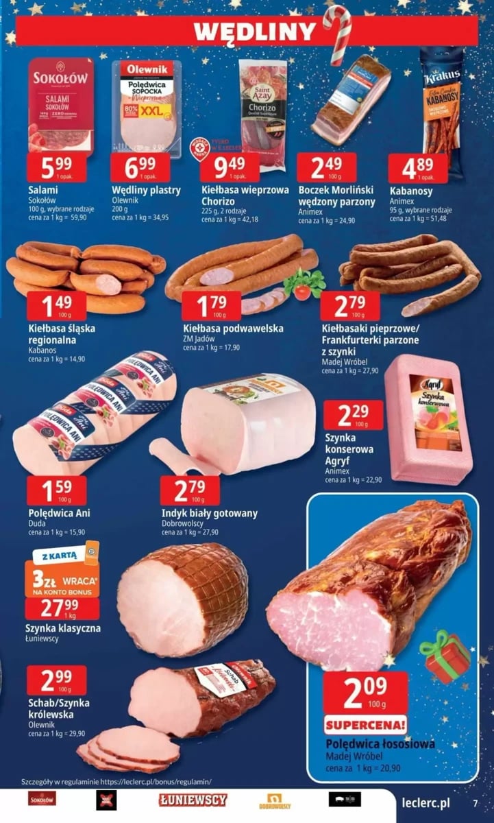 Strona 7 z gazetki E.Leclerc