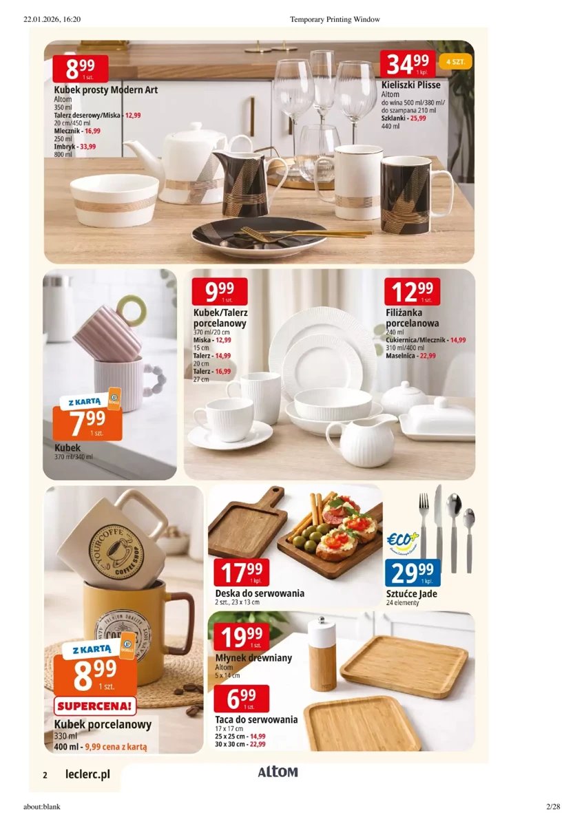 Strona 2 z gazetki E.Leclerc