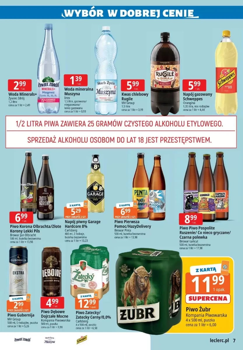 Strona 7 z gazetki E.Leclerc